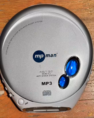 Lettore CD Portatile MP3 MPman XP-Z20 con Scatola