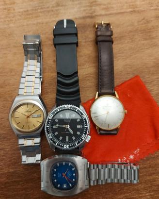 Orologi certina, Enicar,  Seiko