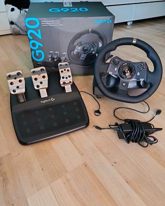 Volante e Pedaliera Logitech G920 (PC, Xbox)