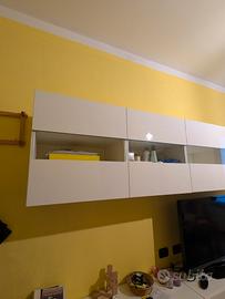 Mobile pensile ikea parete tv