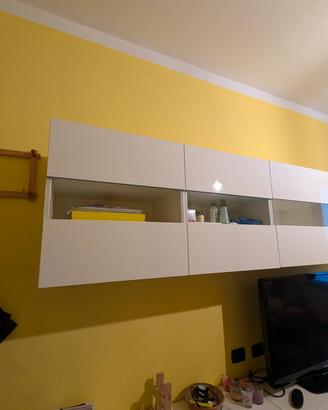 Mobile pensile ikea parete tv
