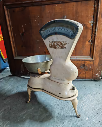 MINI BILANCIA STIVALETTO VINTAGE 