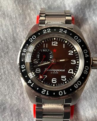 Vostok Komandirskie GMT full set