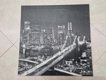 Quadro stampa tela canvas NY New York Manhattan