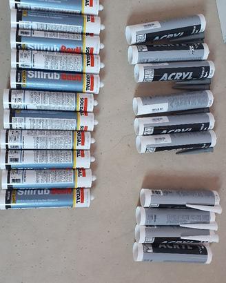 21 tubi di acryl