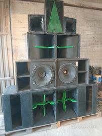 impianto audio completo