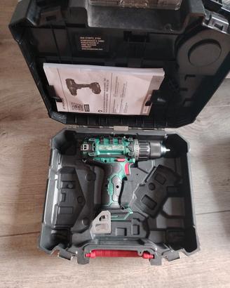 valigetta trapano avvitatore 20v Parkside 
