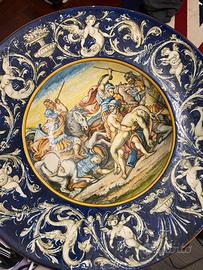 piatto in maiolica Molaroni