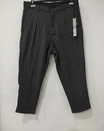 Pantalone uomo nero capri I'M Brian 