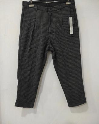 Pantalone uomo nero capri I'M Brian 