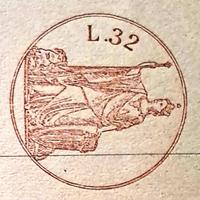 Carta bollata filigranata anno 1952 da lire 32