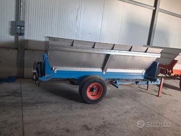 Carro Agricolo Vendemmia  Inox