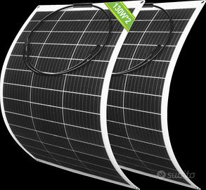 Fotovoltaico barca per tendalino bimini 130 watts