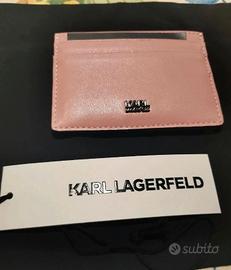 Portatessere in pelle x donna Karl Lagerfeld