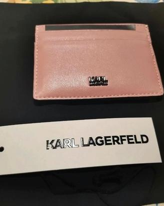 Portatessere in pelle x donna Karl Lagerfeld