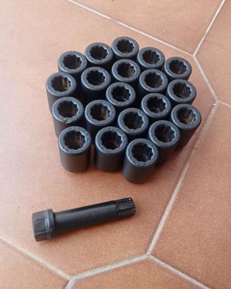 Bulloni antifurto auto