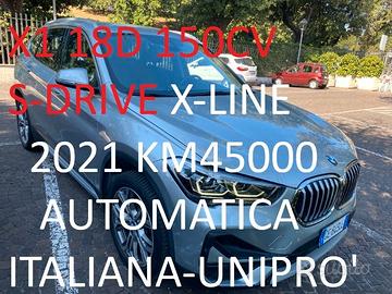 Bmw X1 18D 150CV S-DRIVE X-LINE AUTOMATICAUNIPRO' 