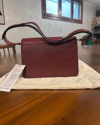 Borsa Marni bordeaux