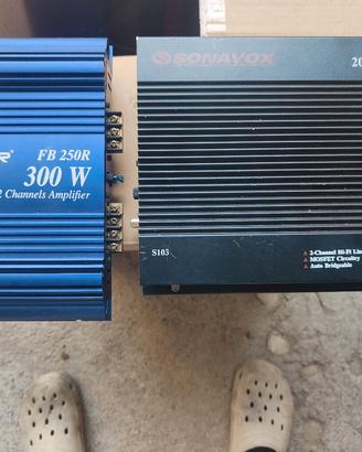 autoradio e amplificatori 