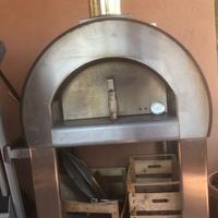 Forno legna terrazzo pizza 5 min