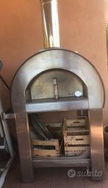 Forno legna terrazzo pizza 5 min