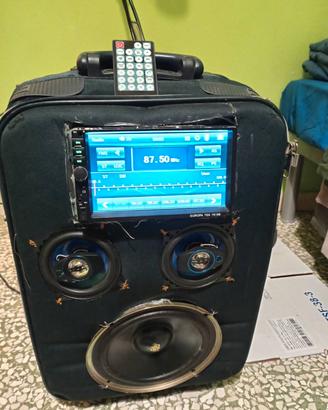 Stereo in Valigia trasportabile 