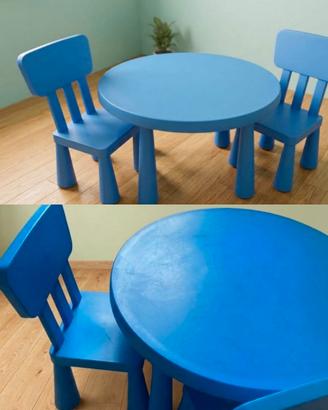 Set Tavolino con 2 sedioline