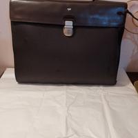 , borsa porta documenti pelle