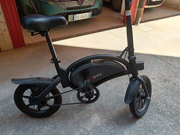 bicicletta elettrica pieghevole