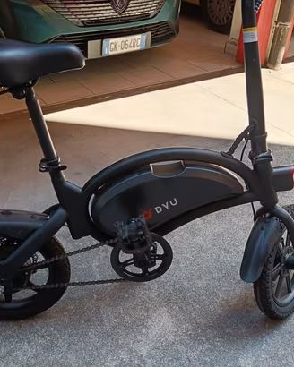 bicicletta elettrica pieghevole