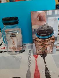 contenitori in plastica con contamonete