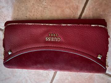 Portafoglio donna marca originale Guess Bordeaux