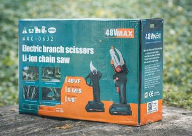 Mini motosega + forbici elettriche 48V 🌿🔧