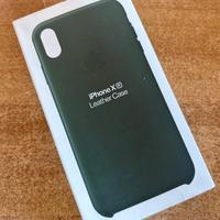 Cover iphone X r  leather Case