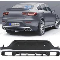 DIFUSORE MERCEDES GLC C253 COUPE AMG 16-22 LOOK AM