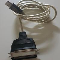 Cavo 1,8 mt stampante con porta parallela alla USB