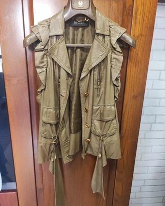 Gilet in pelle