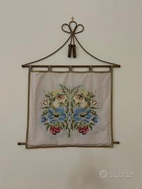 Tablo in Seta di San Leucio Ricamata