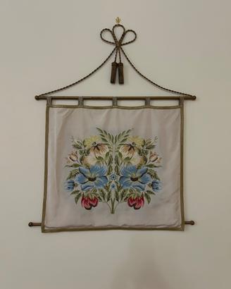 Tablo in Seta di San Leucio Ricamata