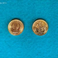 Sterlina d'oro Elisabetta II 1967 "Fiocco"