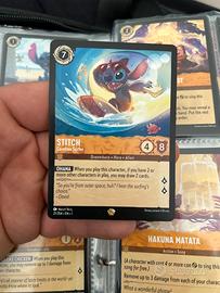 Lorcana stitch carefree Surfer 21/204