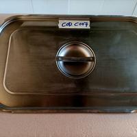 Coperchio in Acciaio Inox 51x31 cm