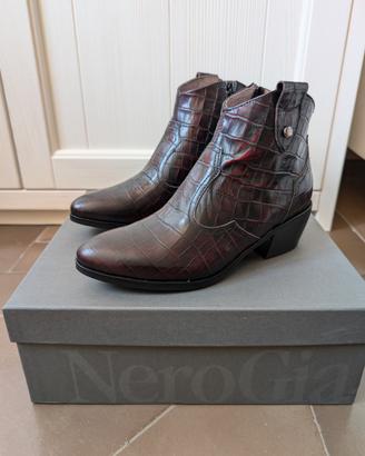 Stivaletti donna Nero Giardini 37 color Bordò