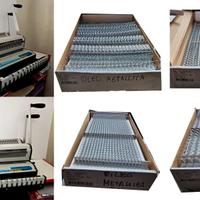 Rilegatrice manuale per dorsi metallici  Wire WDUO