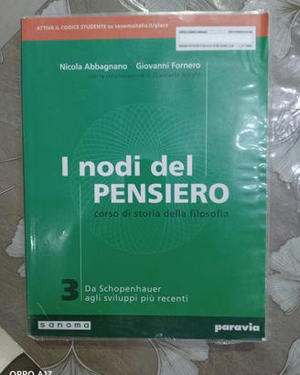 Libro filosofia " i nodi del pensiero 3"