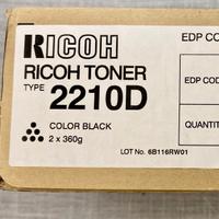 Ricoh Toner Type 2210D Black – 2×360g – EDP 885053
