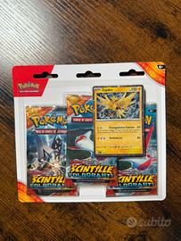 Blister Scintille Folgoranti sealed ITA Zapdos