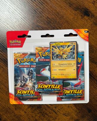 Blister Scintille Folgoranti sealed ITA Zapdos