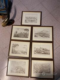 N.7 quadri cornice foto