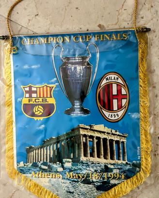 Gagliardetto originale finale Milan Barcellona1994